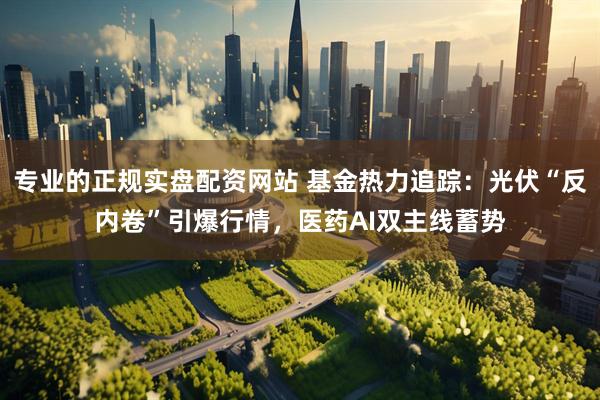 专业的正规实盘配资网站 基金热力追踪：光伏“反内卷”引爆行情，医药AI双主线蓄势